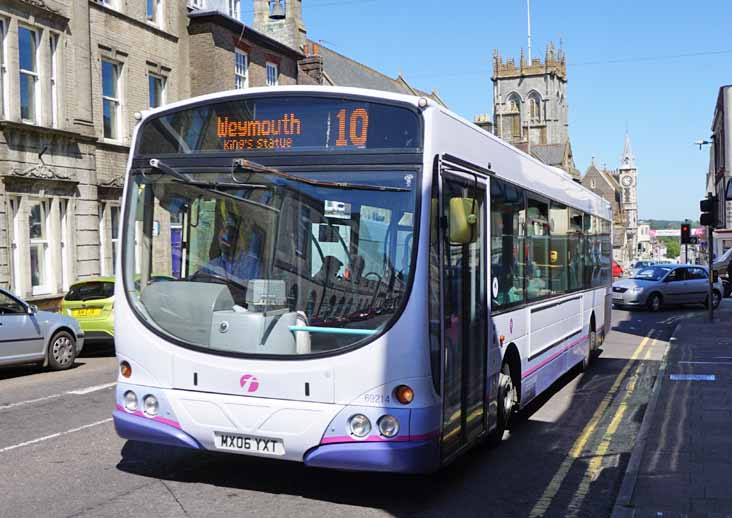 First Hampshire & Dorset Volvo B7RLE Wright 69214